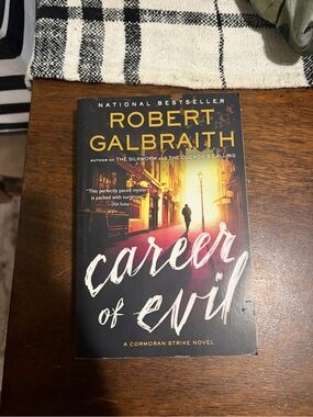 Career of Evil Novel by Robert Galbraith
